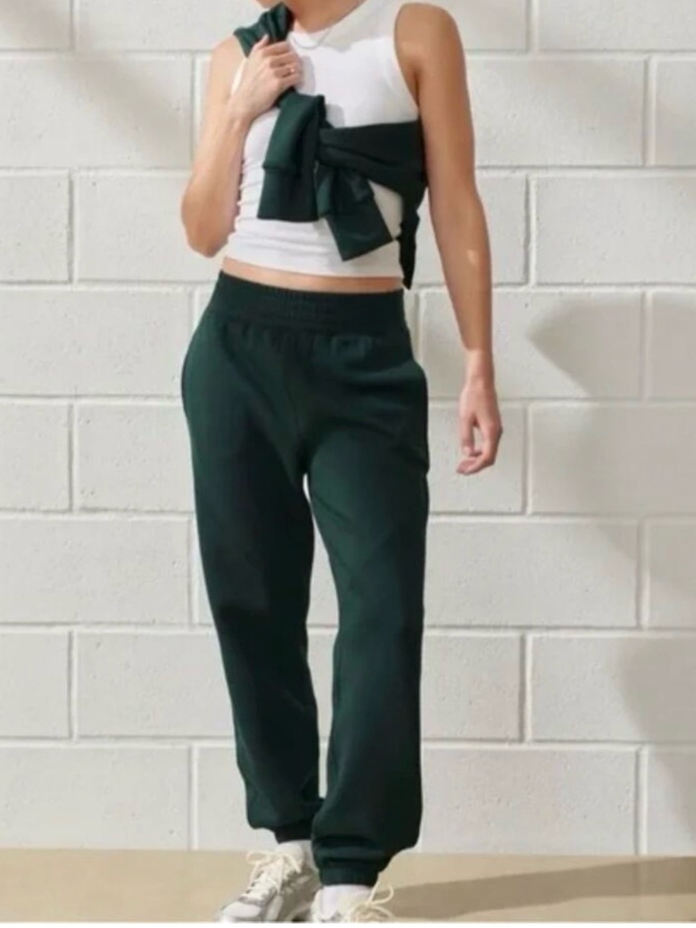 Abercrombie - Forest Green Sunday Sweatpant - Size Small- Like New